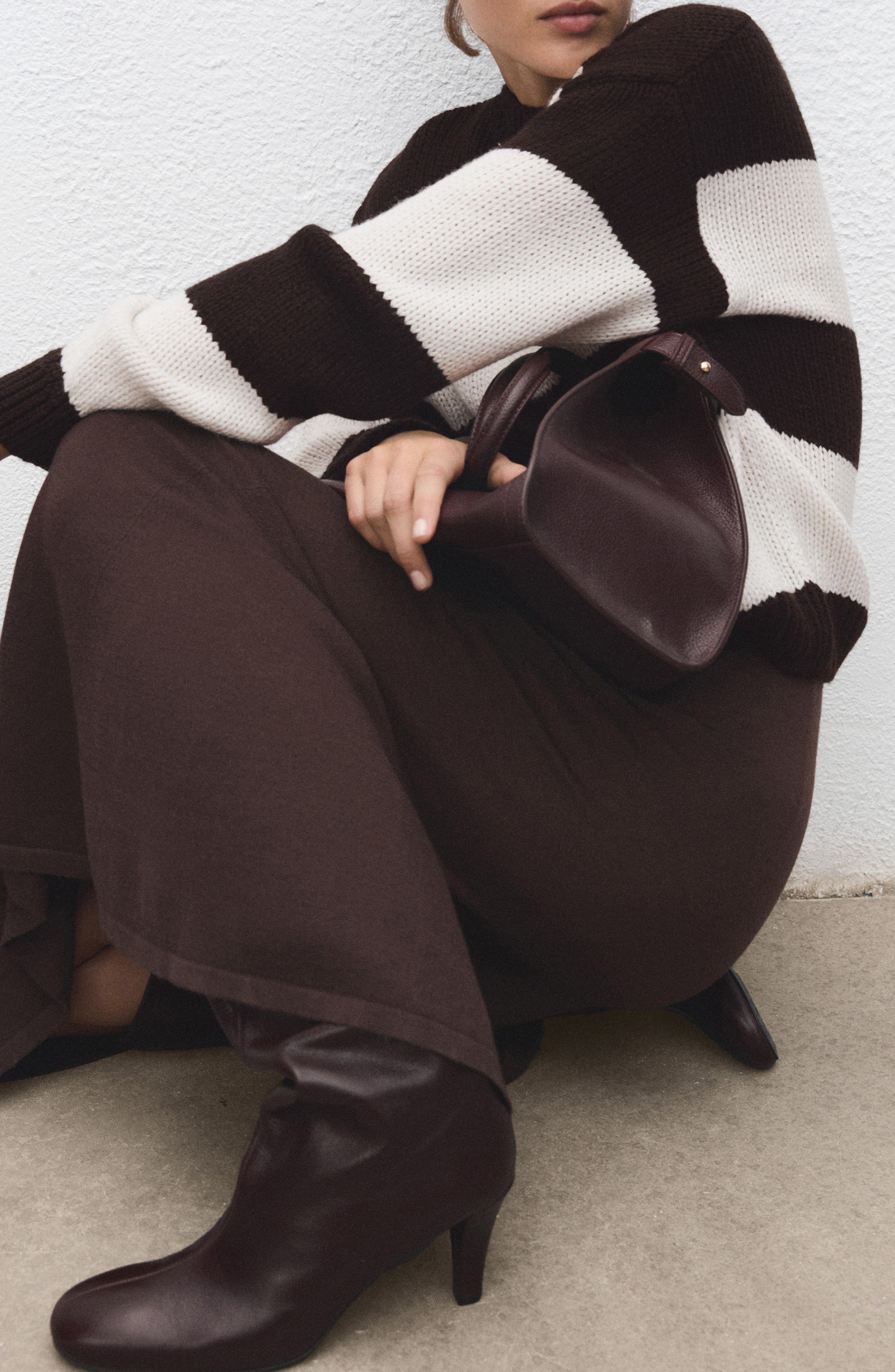 Knit Striped Sweater - image 2