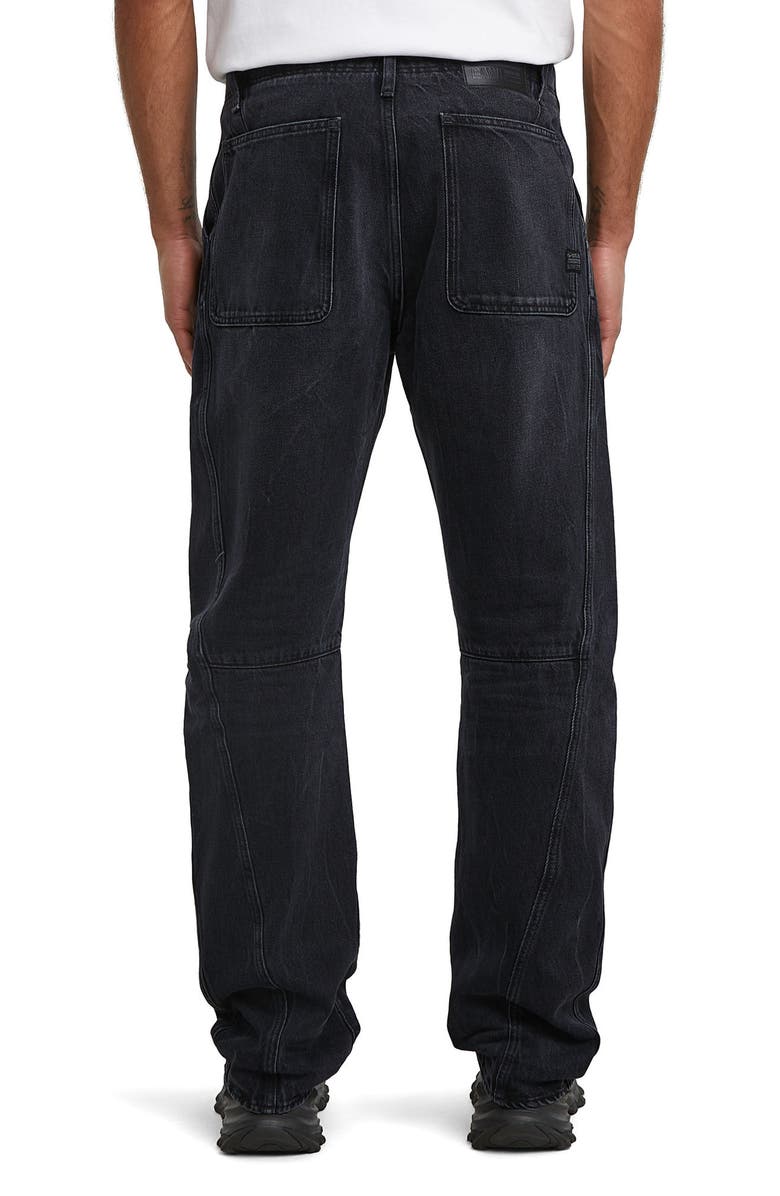 G-STAR Contor 3D Straight Leg Jeans, Alternate, color, Worn In Dark Moon
