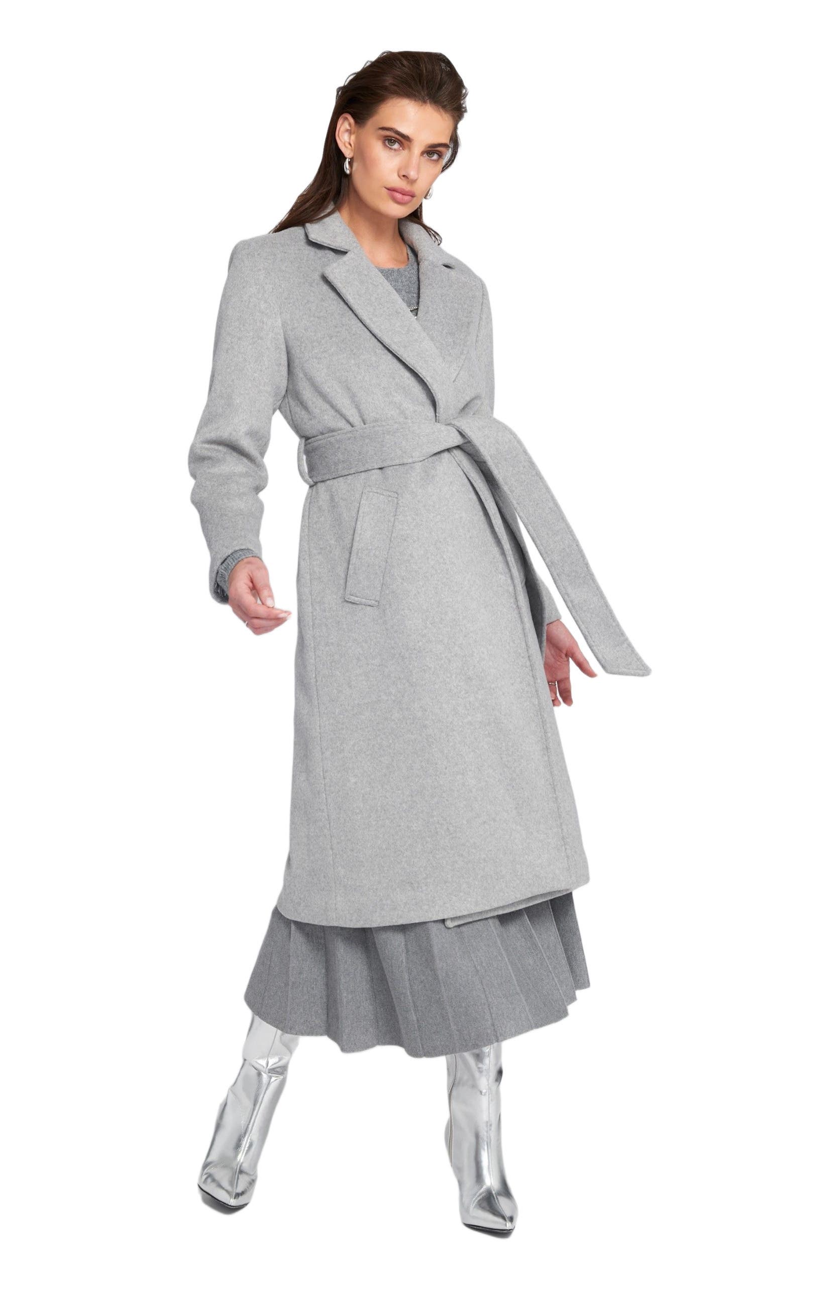 Melton Wrap Coat Belted/Wrap - image 2