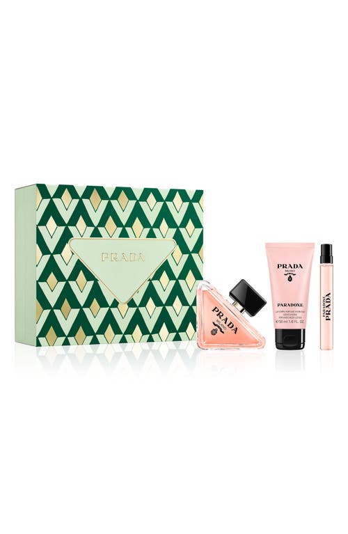 Prada Paradoxe Eau De Parfum Set In Transparent