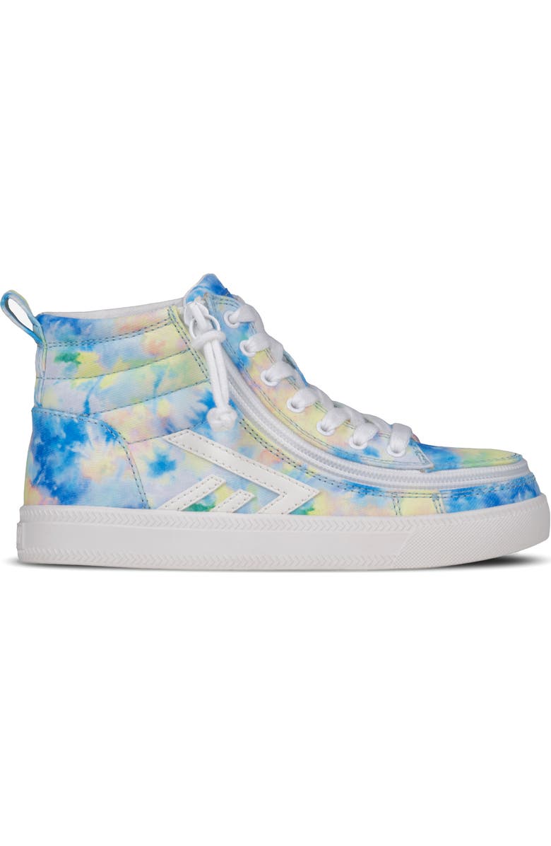 BILLY Footwear Kids' BILLY CS High Top Sneaker, Alternate, color, Blue Watercolor