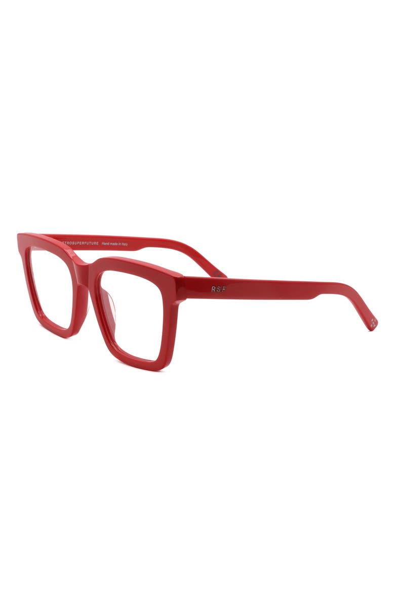 SUPER by RETROSUPERFUTURE<sup>®</sup> 50mm Square Reading Glasses, Alternate, color, Red
