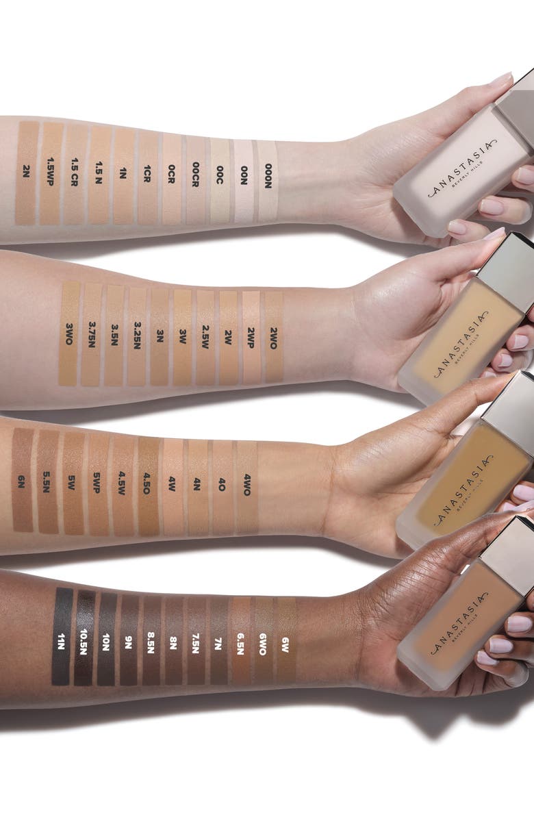 Anastasia Beverly Hills Impeccable Blurring Second-Skin Matte Foundation, Alternate, color, 4N Medium Neutral