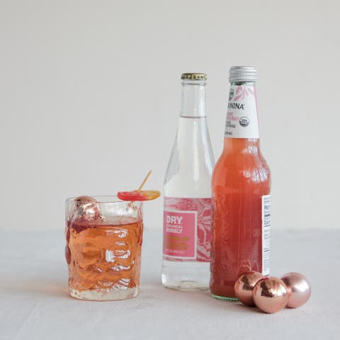 Santa Head Glass with Electroplated Detail