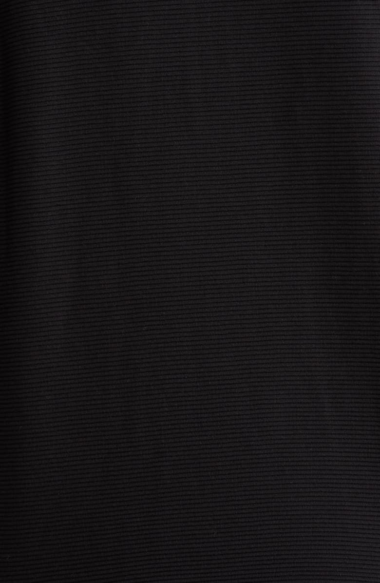 Caslon<sup>®</sup> Ottoman Half Zip Pullover, Alternate, color, Black