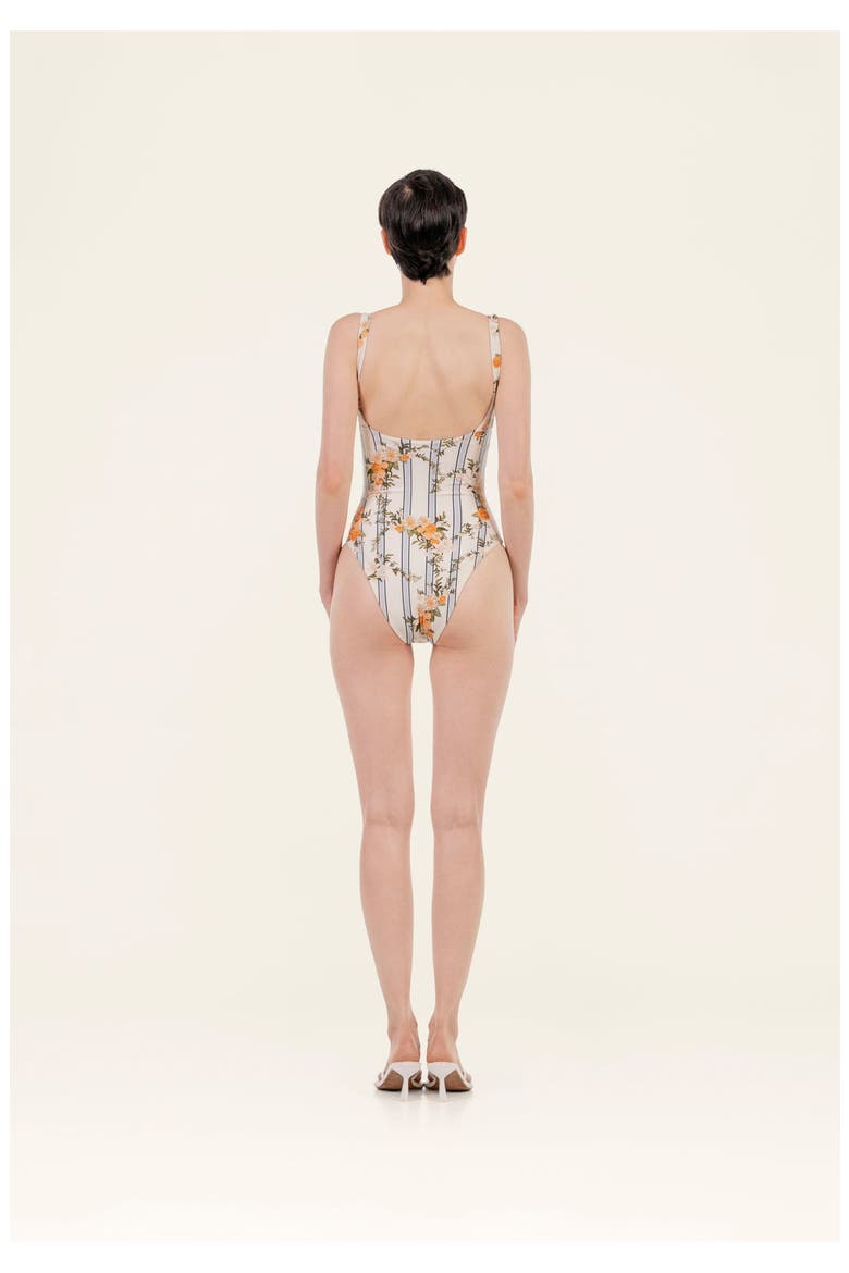 Gema Valle One piece, Alternate, color, Multicolor