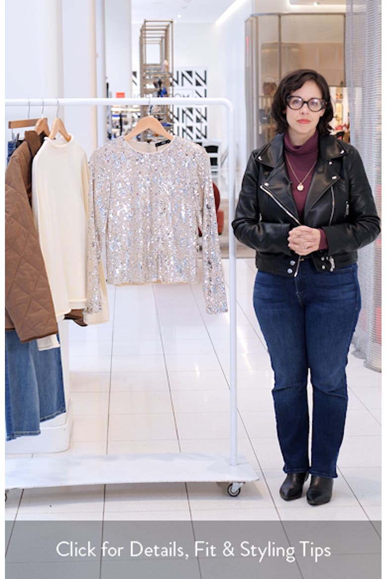 Sequin Long Sleeve T-Shirt video