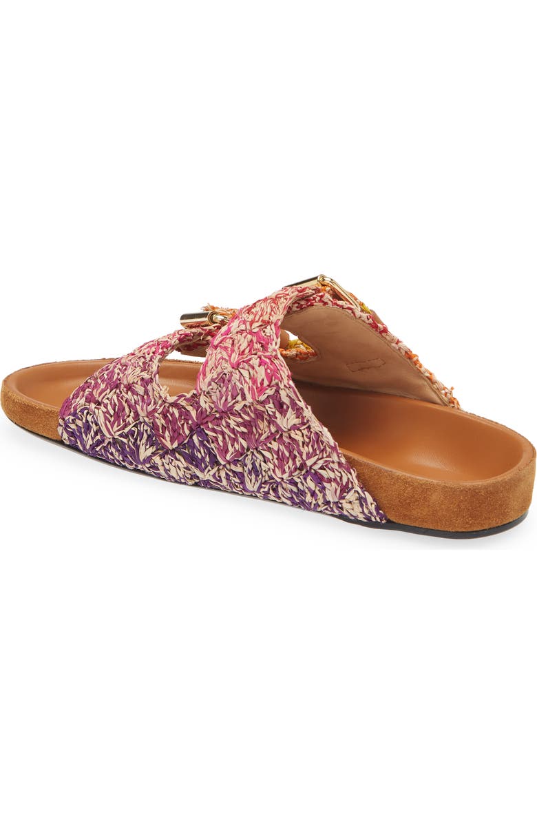 Isabel Marant Lennyo Macramé Slide Sandal, Alternate, color,
