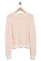  Ivory/ Peach Stripe