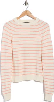 French Connection Mozart Stripe Crewneck Sweater
