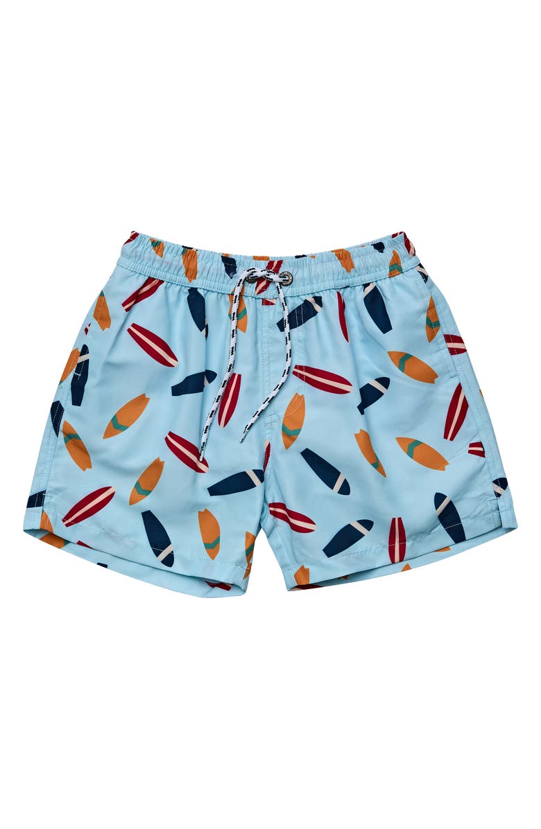 Snapper Rock Retro Surf Volley Board Shorts, Main, color,