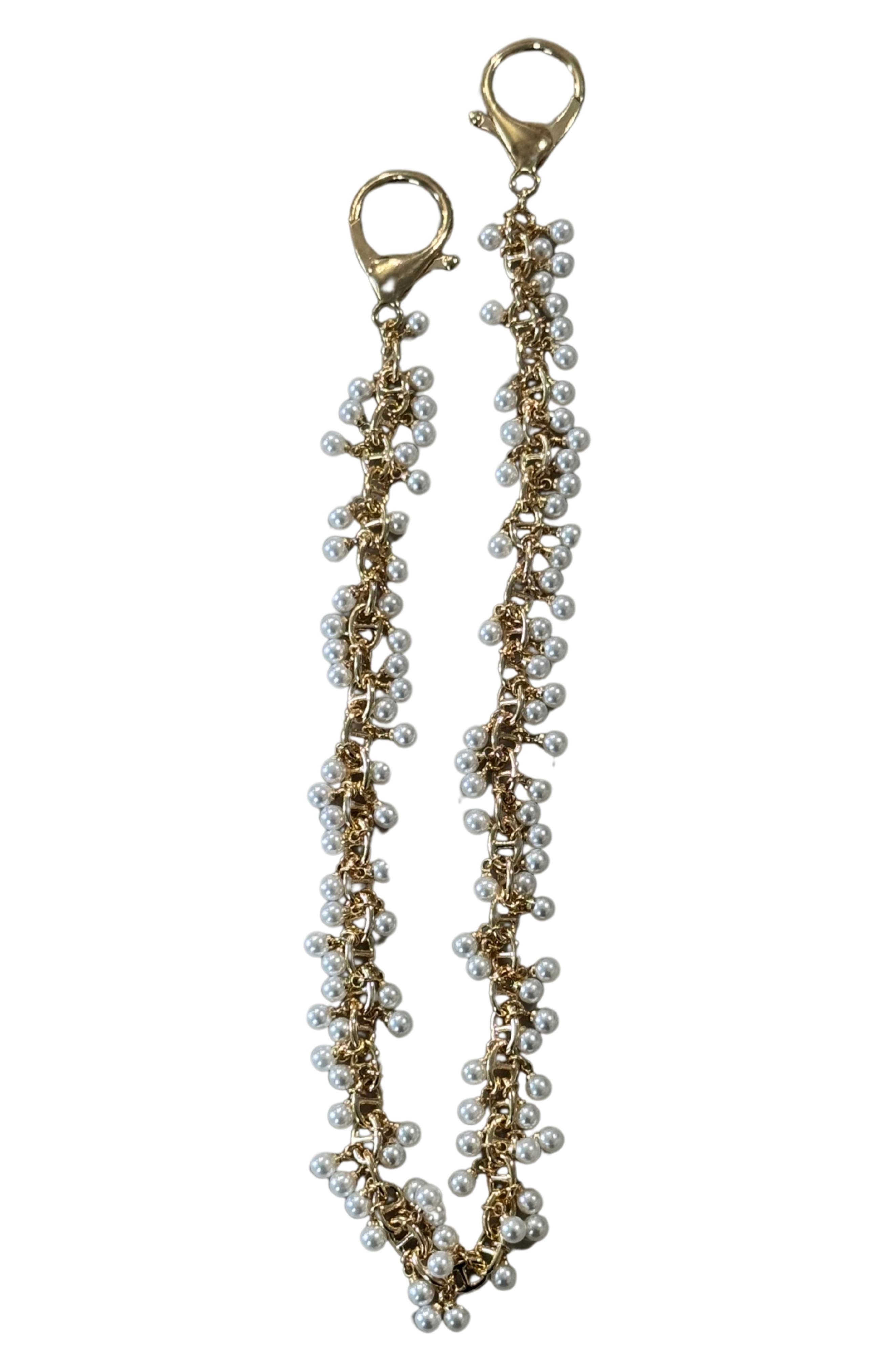 MacRae & Co. Faux Pearl Bag Charm, Main, color, 