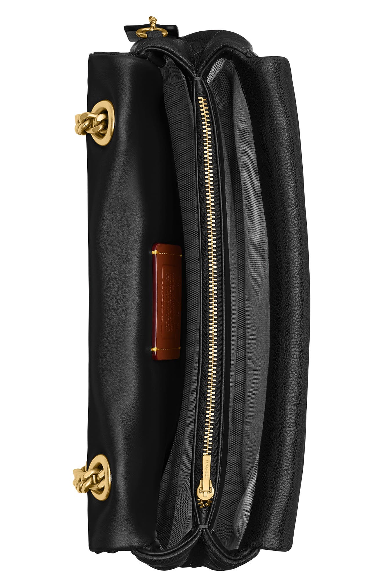 COACH Tabby 26 Soft Quilted Shoulder Bag, Alternate, color, Black