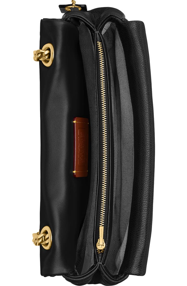 COACH Tabby 26 Soft Quilted Shoulder Bag, Alternate, color, Black