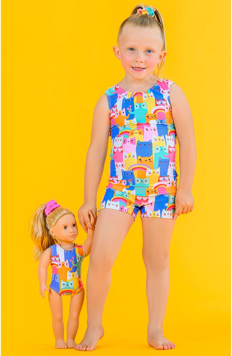 Destira Catlandia Unitard, Alternate, color, Catlandia