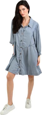 Belle & Bloom Supercut Denim Dress