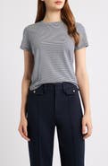 FRAME The Stripe Cotton Baby Tee