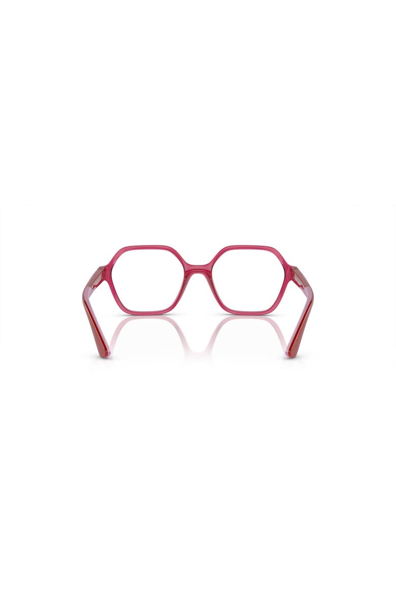 Vogue Eyewear 45mm Irregular optical glasses, Alternate, color, Pink