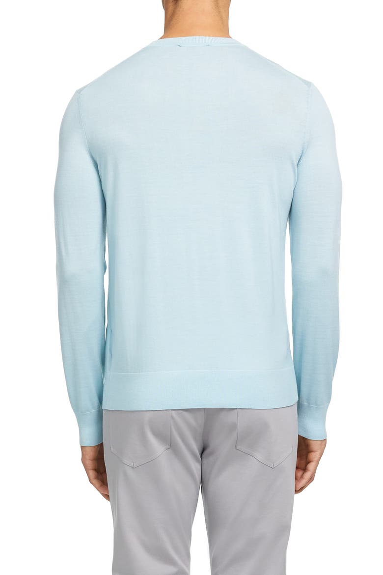 Regal Crewneck Sweater, Alternate, color, SEAFOAM
