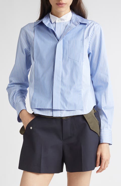 Women's Sacai Button Up Tops | Nordstrom