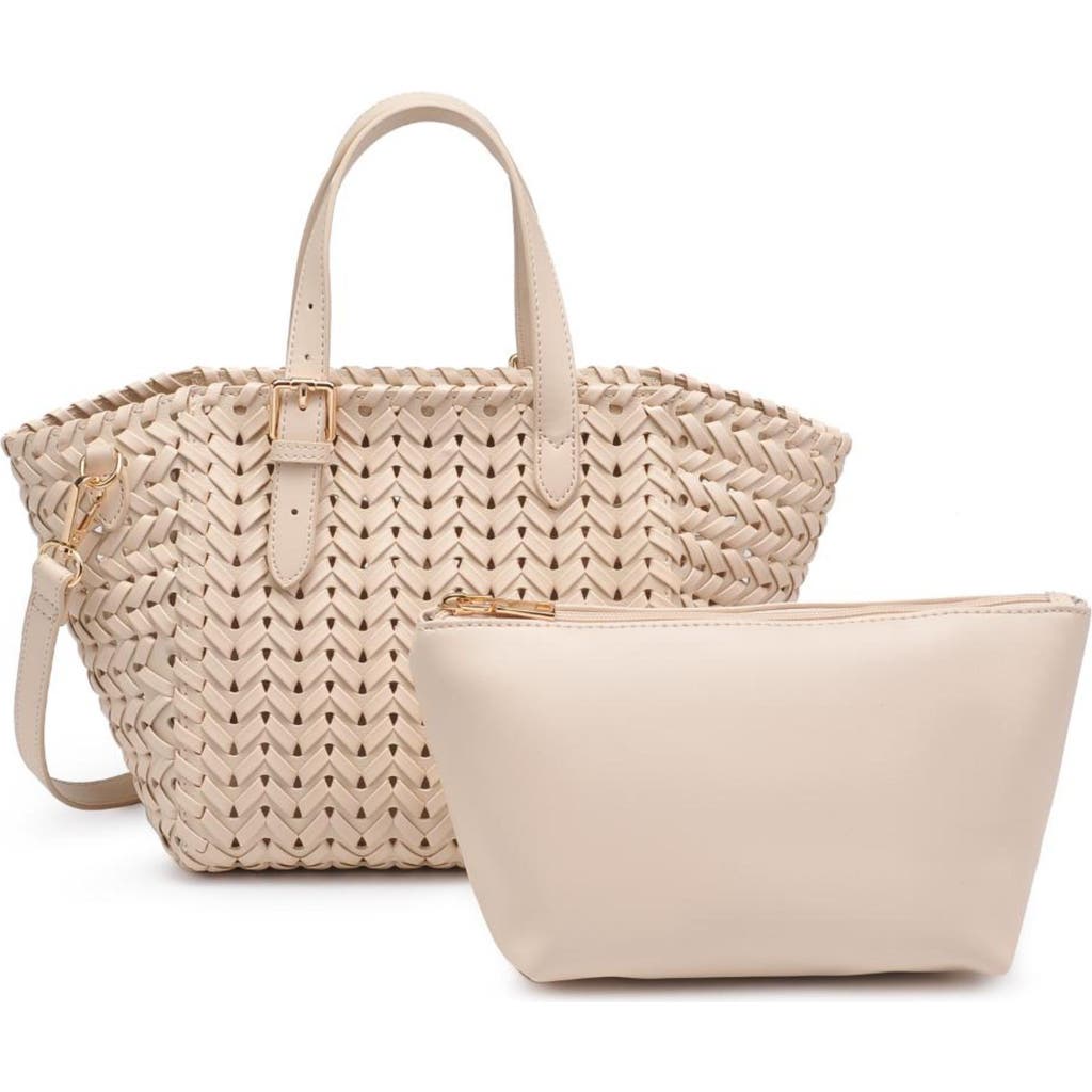 Moda Luxe Estelle Tote In Oatmilk