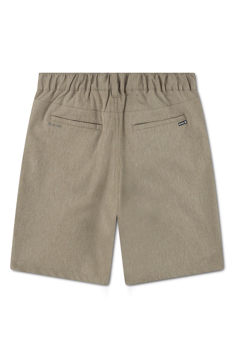 Hurley Kids' Stretch Back Walk Shorts, Alternate, color, Khaki