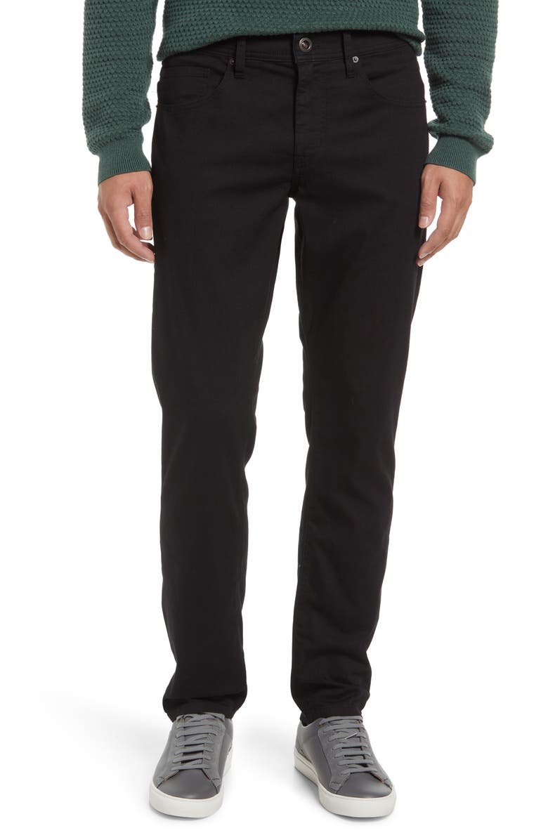 TravisMathew Legacy Straight Leg Jeans, Main, color, Black