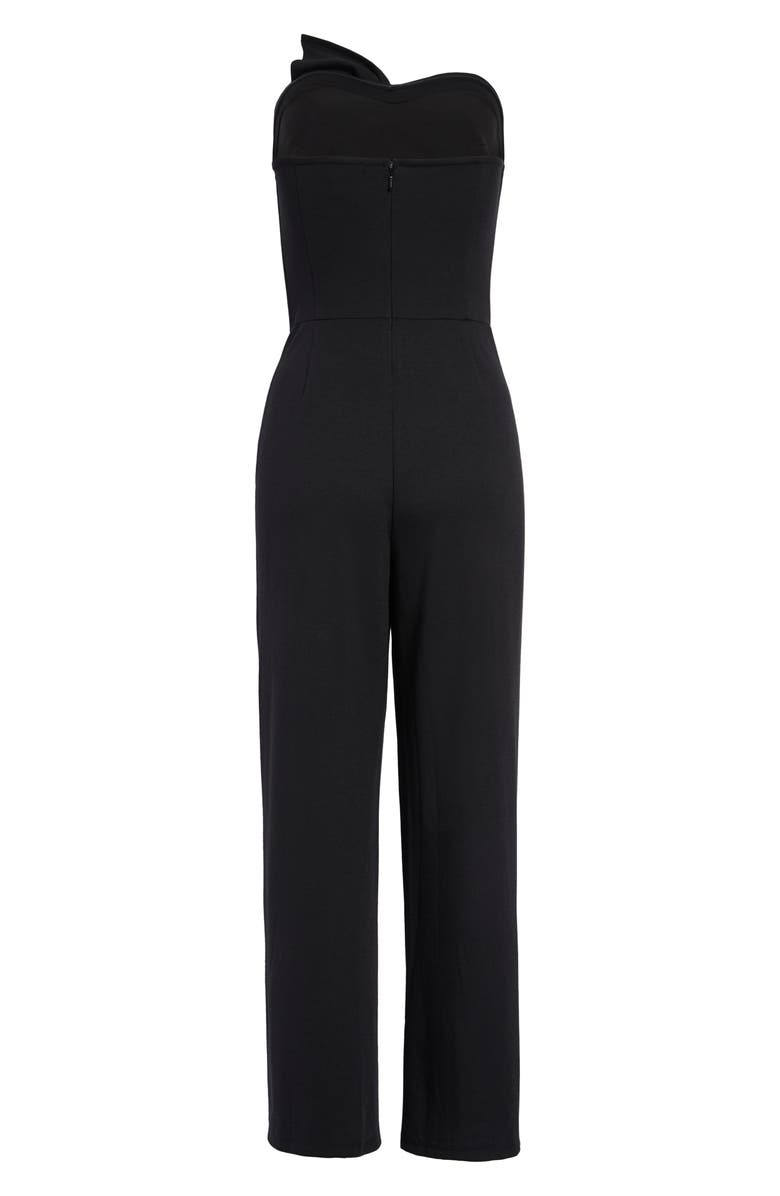 Chelsea28 Bow Front Strapless Jumpsuit, Alternate, color,