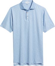 Peter Millar Barrier Microprint Performance Jersey Polo