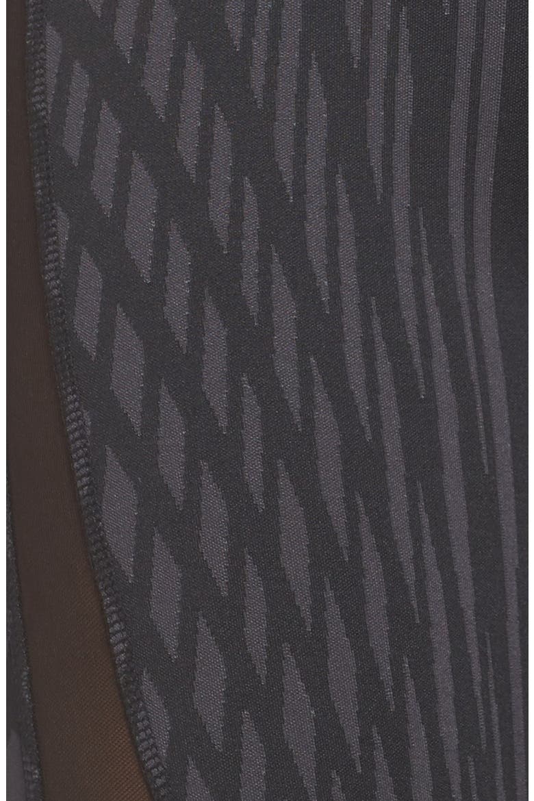 'Motion' Leggings, Alternate, color, BLACK ARCHES/ BLACKDNU