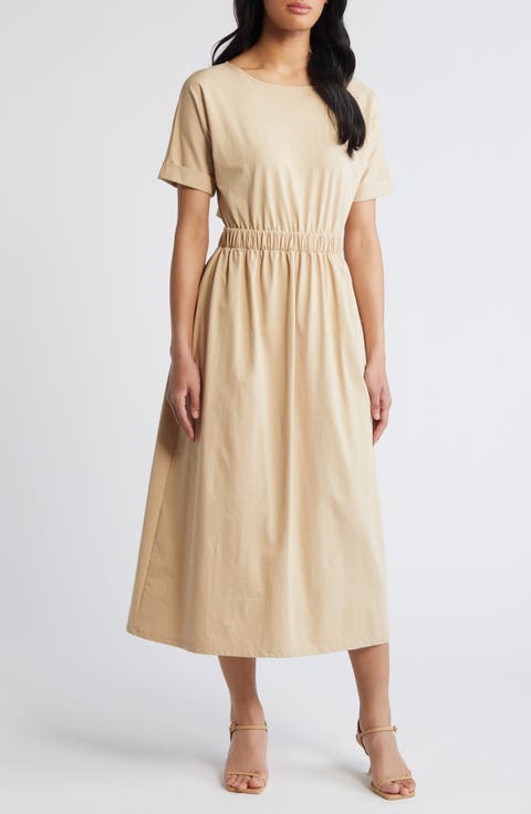 LOOK 91 CUTOUT MIDI DRESS