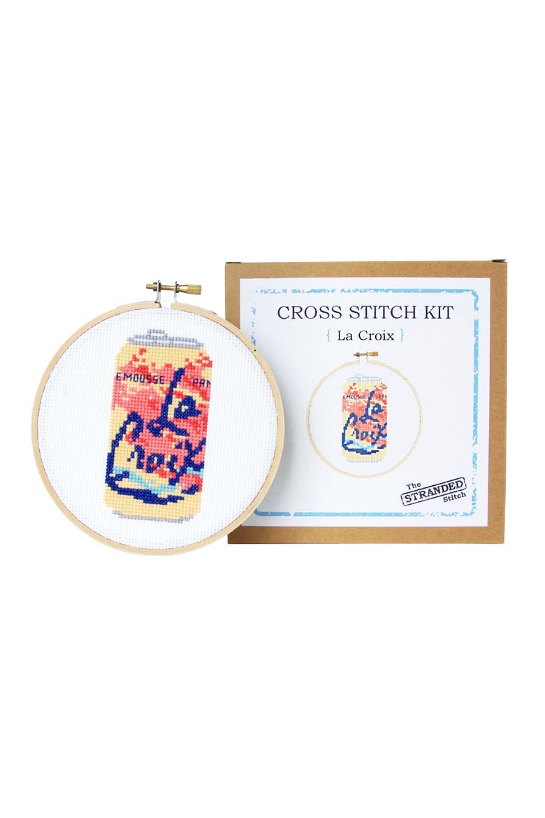 La Croix Cross-Stitch Kit, Main, color, MULTI