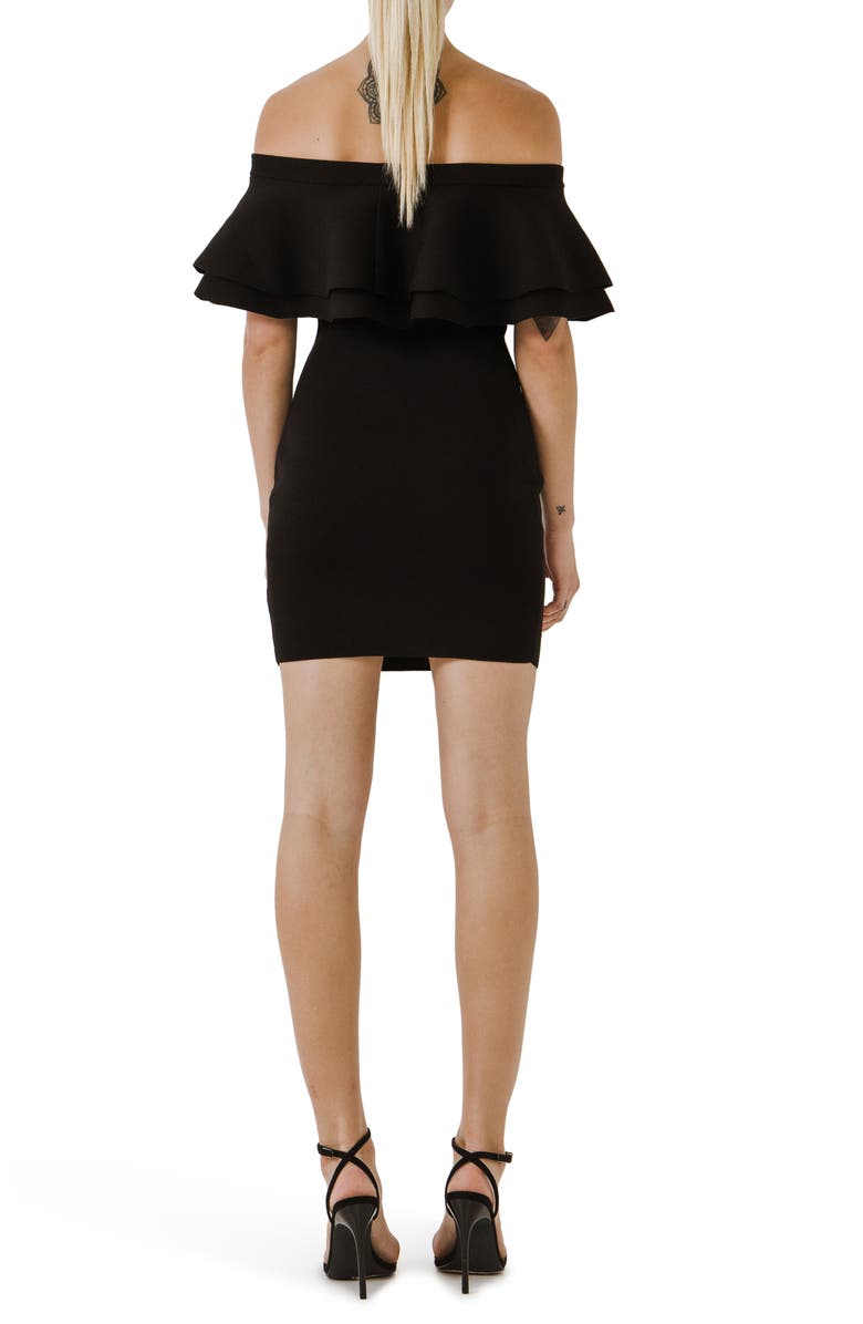 Endless Rose Off the Shoulder Minidress, Alternate, color,