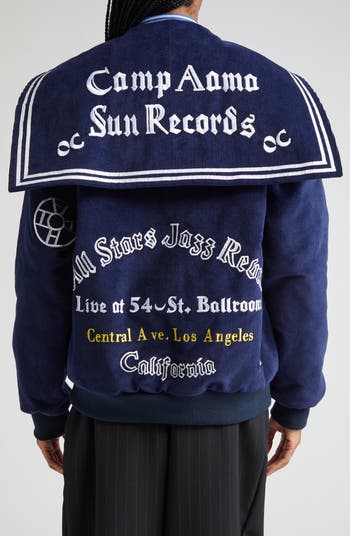 Corduroy Varsity Jacket
