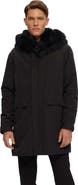 GORSKI Parka With Genuine Shearling Trim