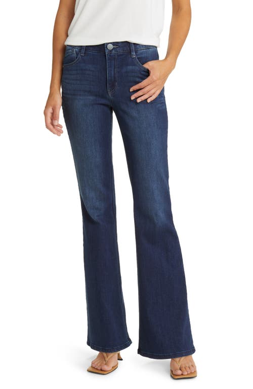 Wit & Wisdom 'ab'solution High Waist Crop Flare Jeans In Blue
