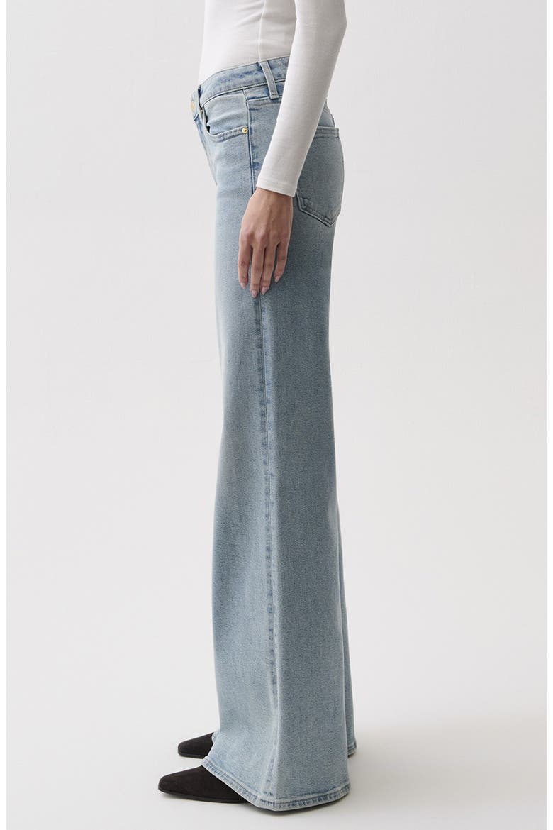 Vivian Wide Leg Jeans, Alternate, color, SEA HAZE