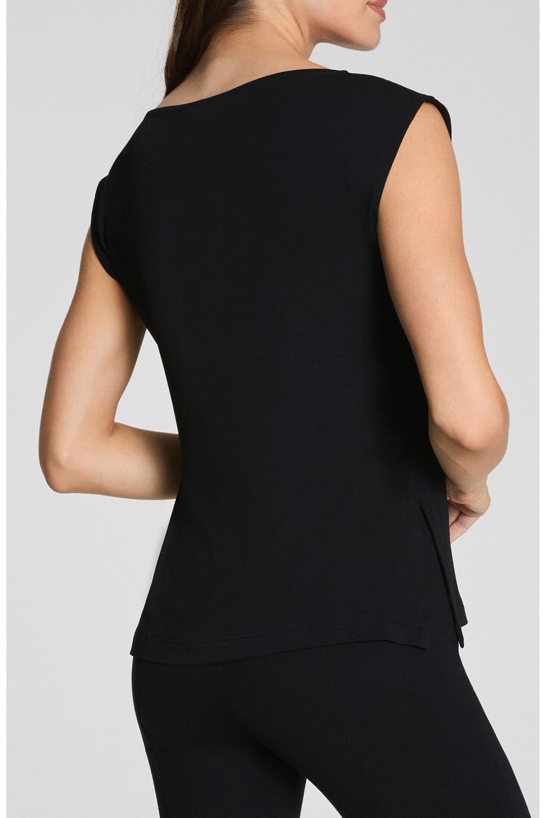 Sleek Jersey Top, Alternate, color, CLASSIC BLACK