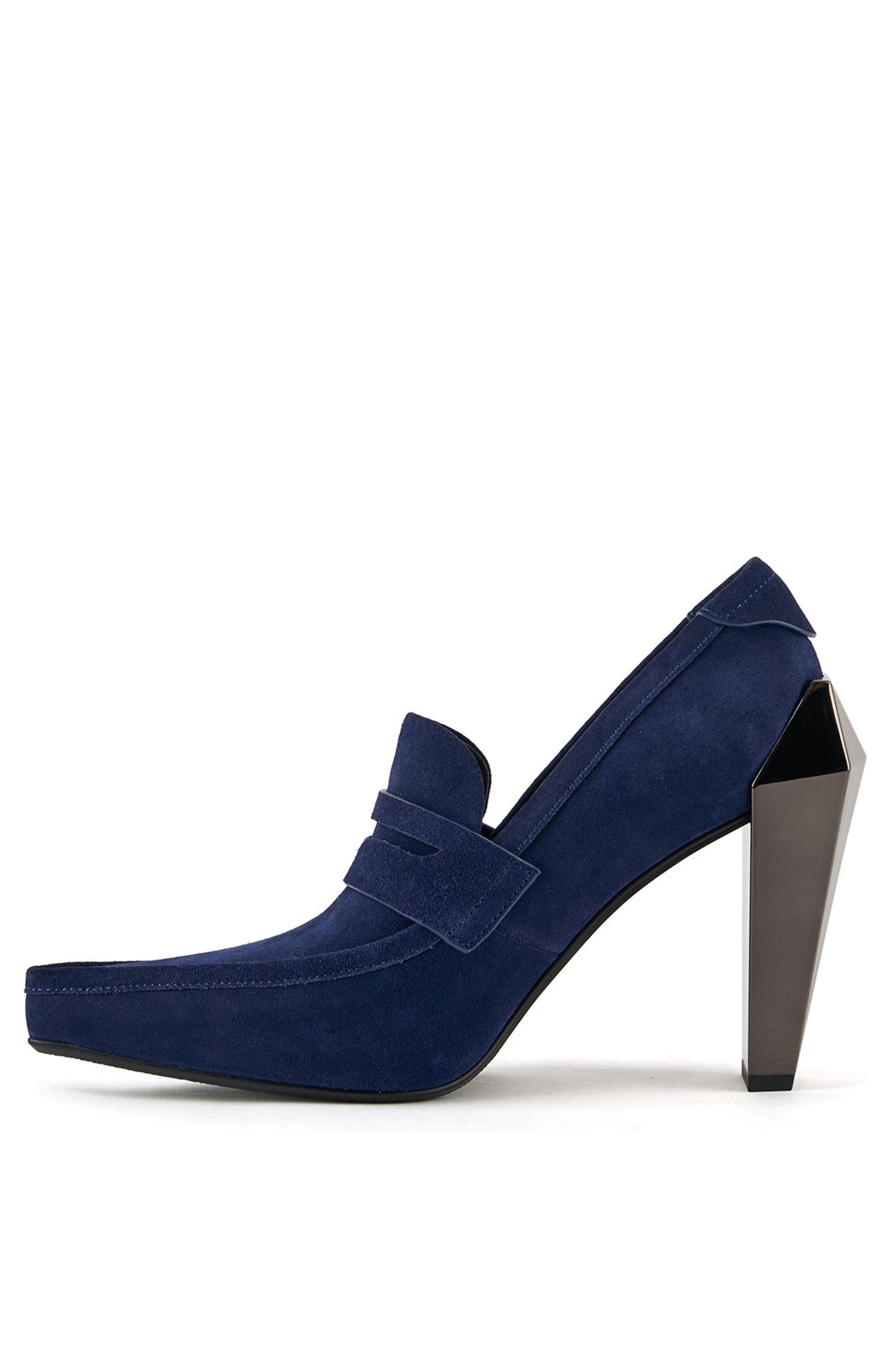 Gem Hi Loafer, Alternate, color, Midnight Blue