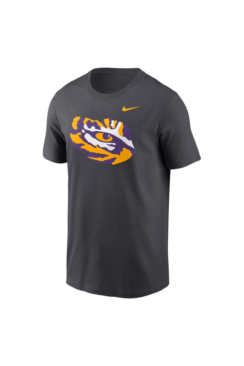 Men's Nike Anthracite LSU Tigers Primetime Alternate Logo T-Shirt, Alternate, color, Anthracite