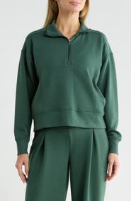 MARIKA Adelaide Quarter Zip Sweatshirt
