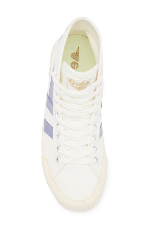 Gola Rally High Top Sneaker In White