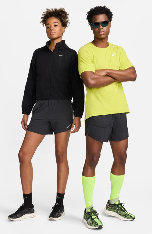 Nike Dri-fit Stride 5-inch Running Shorts In Black