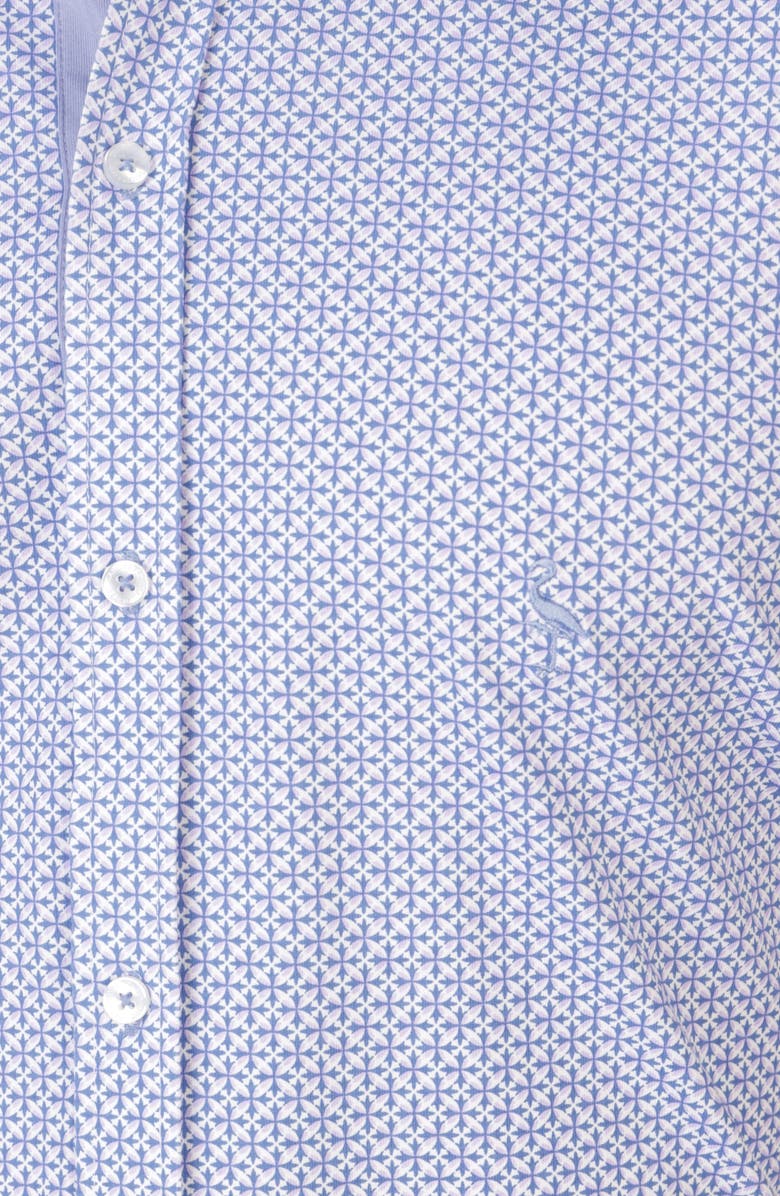 TailorByrd Mini Geo Knit Short Sleeve Shirt, Alternate, color, 