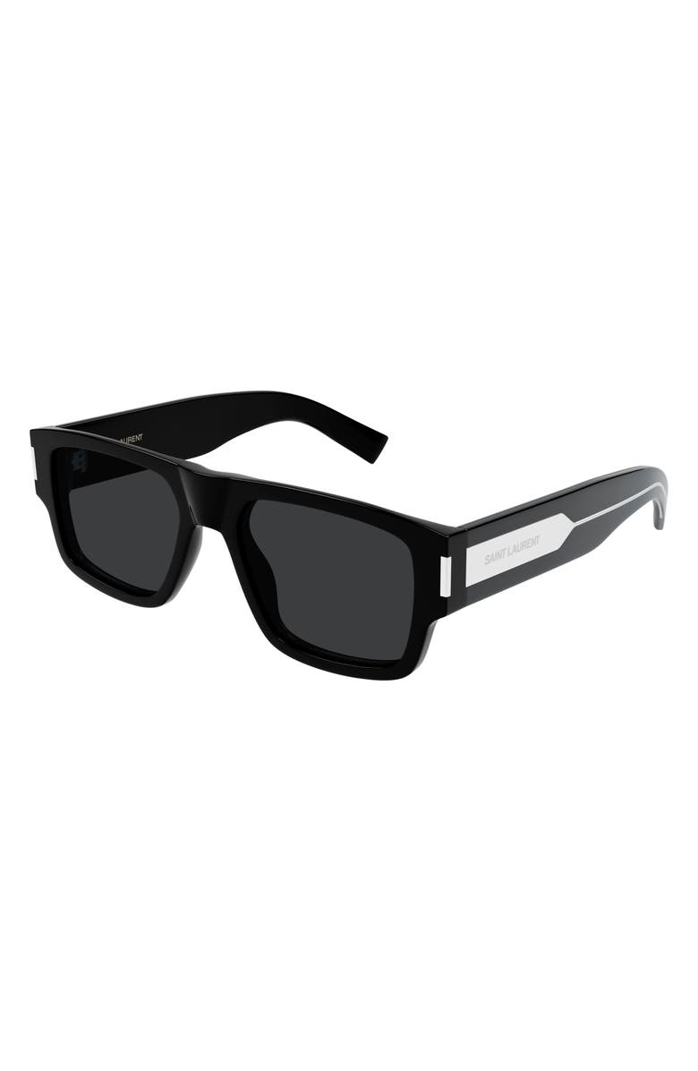 Saint Laurent 54mm Square Sunglasses, Alternate, color,