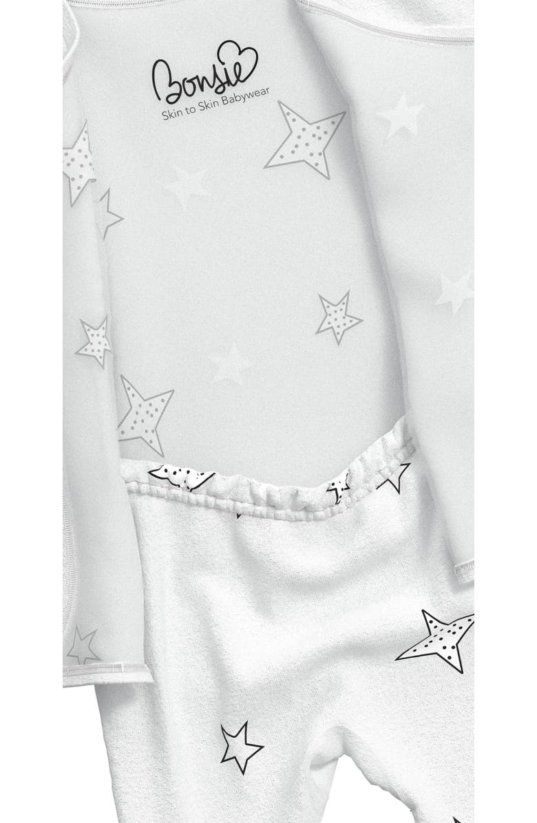 Bonsie Baby Skin to Skin Girl or Boy, Footie, Alternate, color, Stars