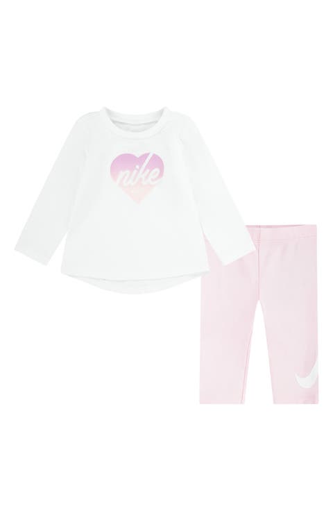 Kids' Long Sleeve Tee & Leggings Set (Baby)