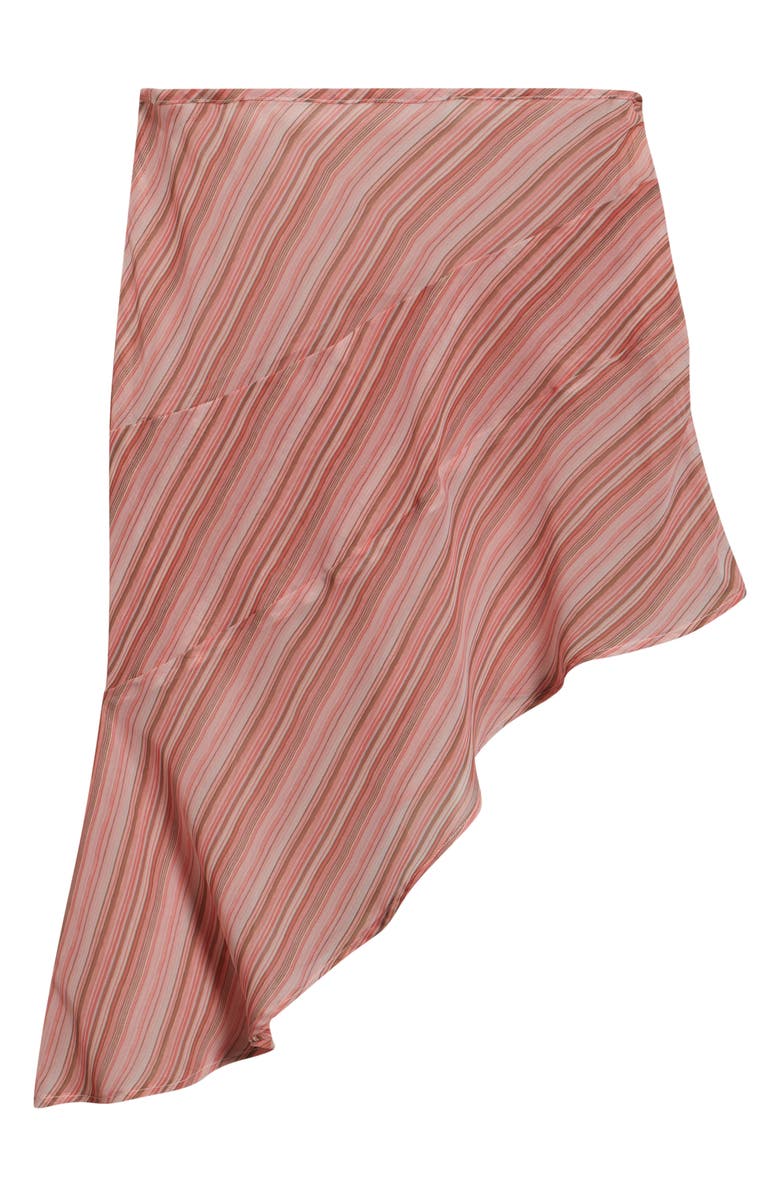 Bella Venice Harley Asymmetric Miniskirt, Alternate, color, Pink Stripe