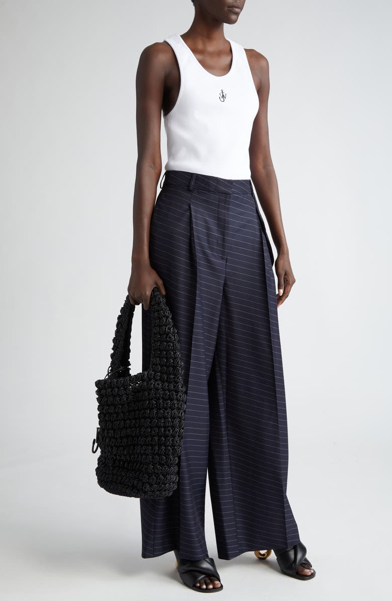 JW Anderson Anchor Logo Embroidered Tank, Alternate, color,