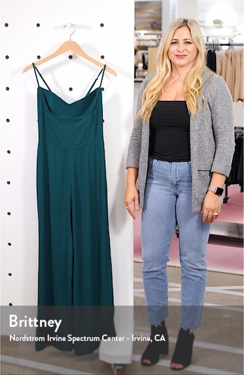 Gilda Crop Wide Leg Jumpsuit, sales video thumbnail